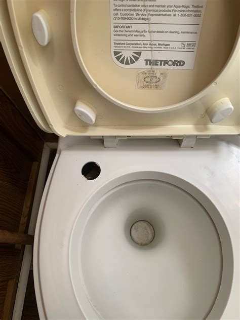 Thetford aqua magic 4 toilet renovation